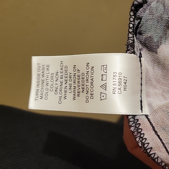 Floral Bomber Jacket Ladies Large - Picture 6 of 7